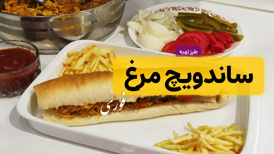 آموزش ساندویچ مرغ ساده و لذیذ + نکات طلایی